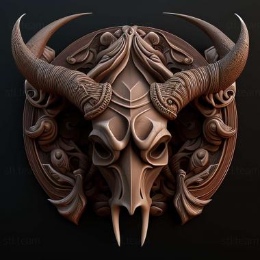 3D model horns (STL)